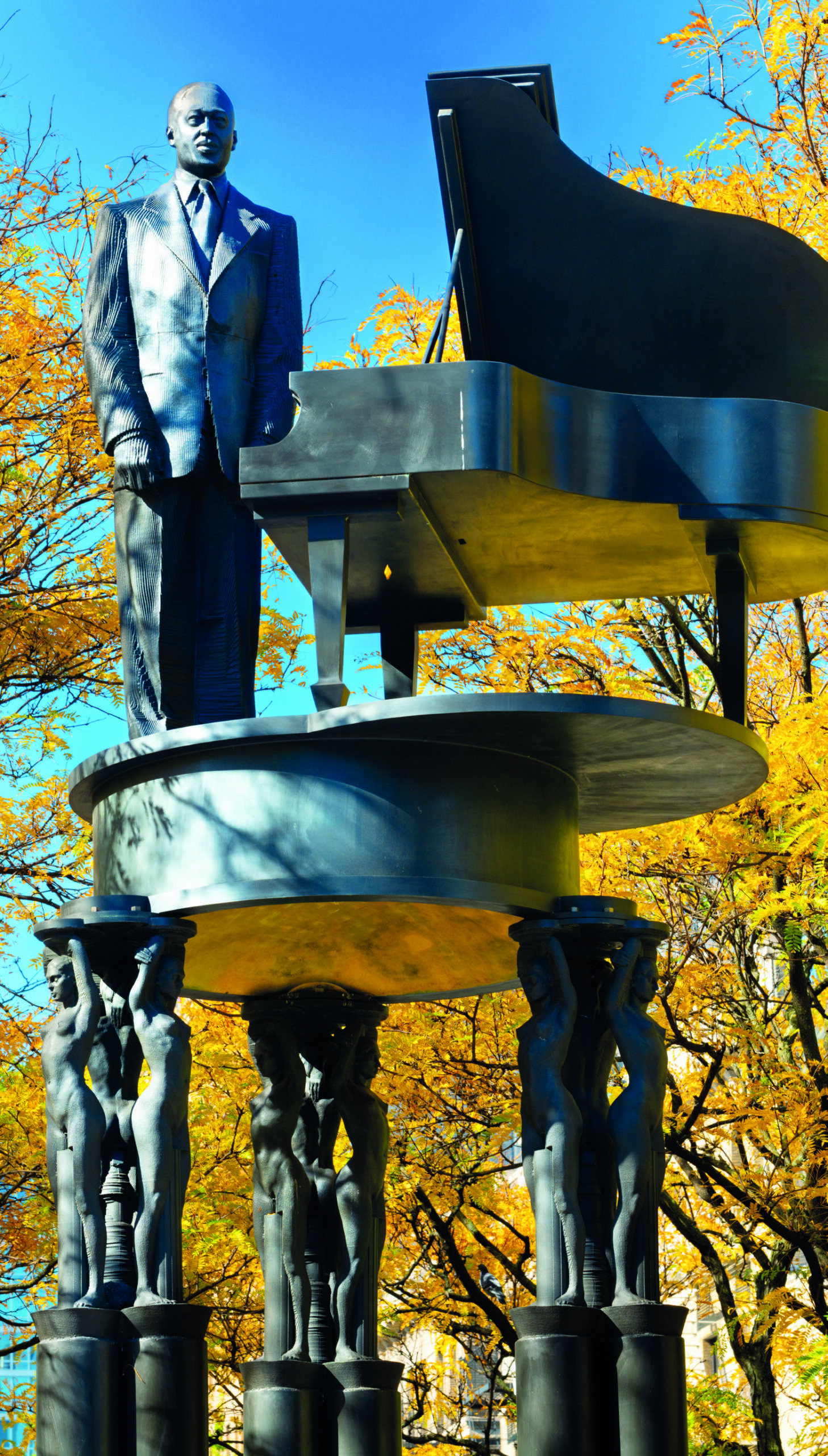 monument dédié à Duke Ellington