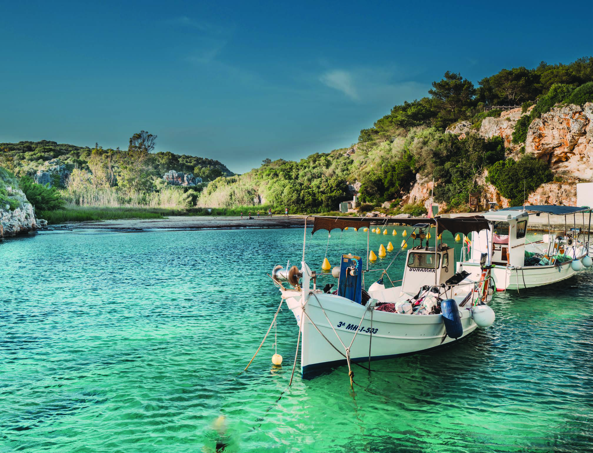 La baie d’Es Canutells