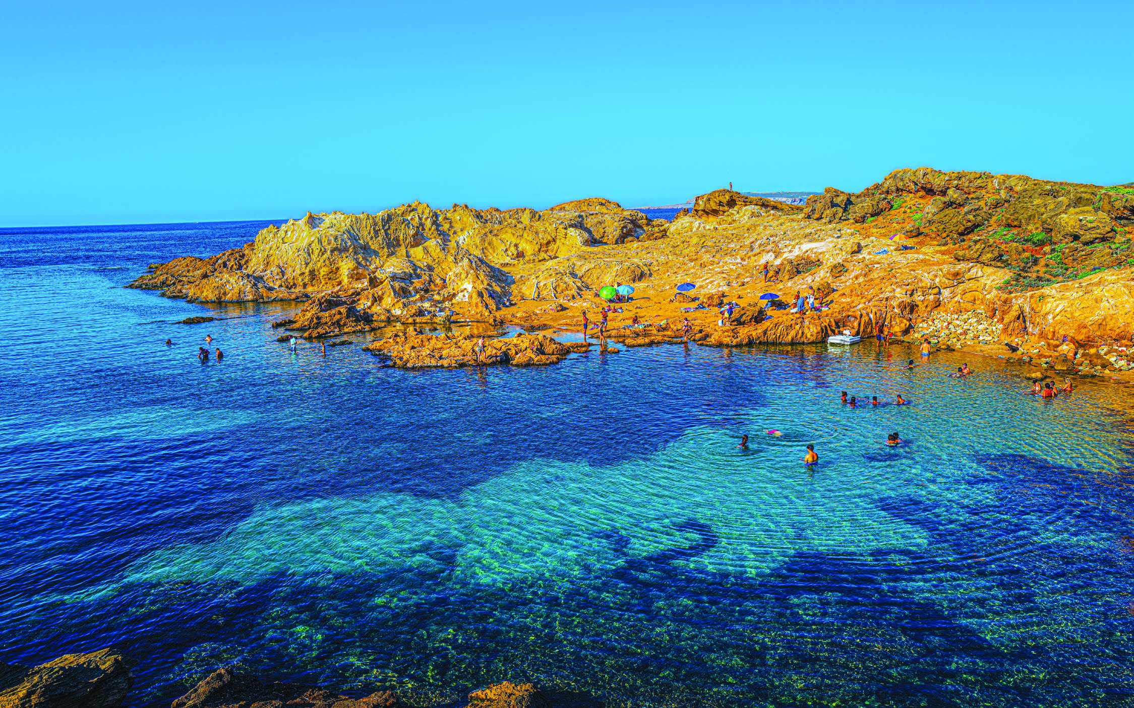 les rochers de Minorque