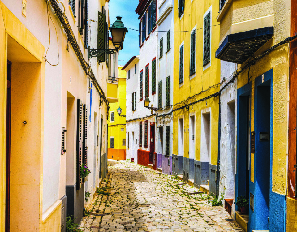 Les ruelles pittoresques de Ciutadella