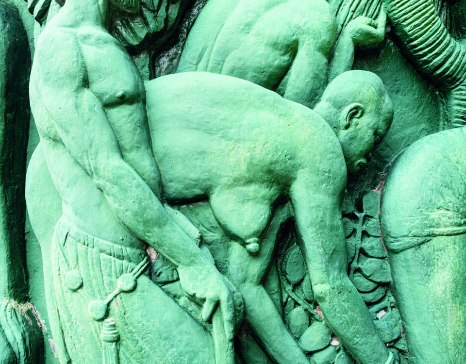 socle de la statue du gouverneur Jean Louis Georges Poiret