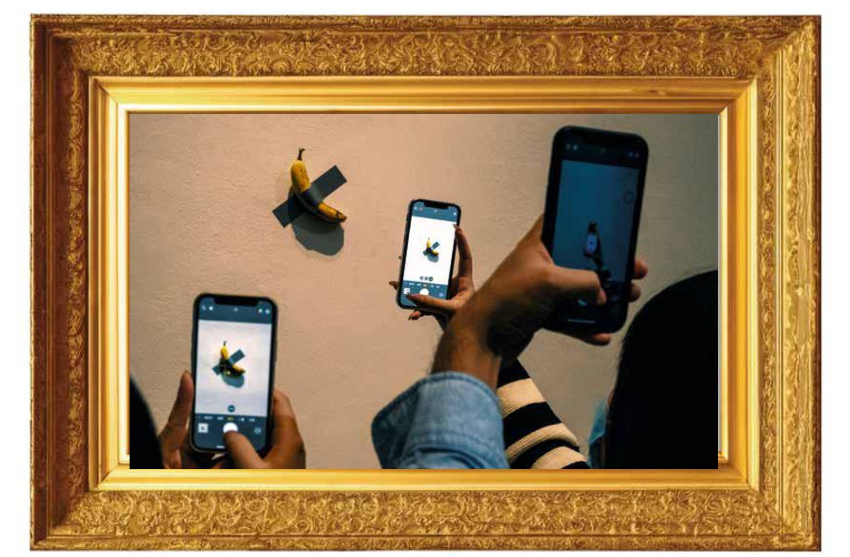 The Comedian de Maurizio Cattelan