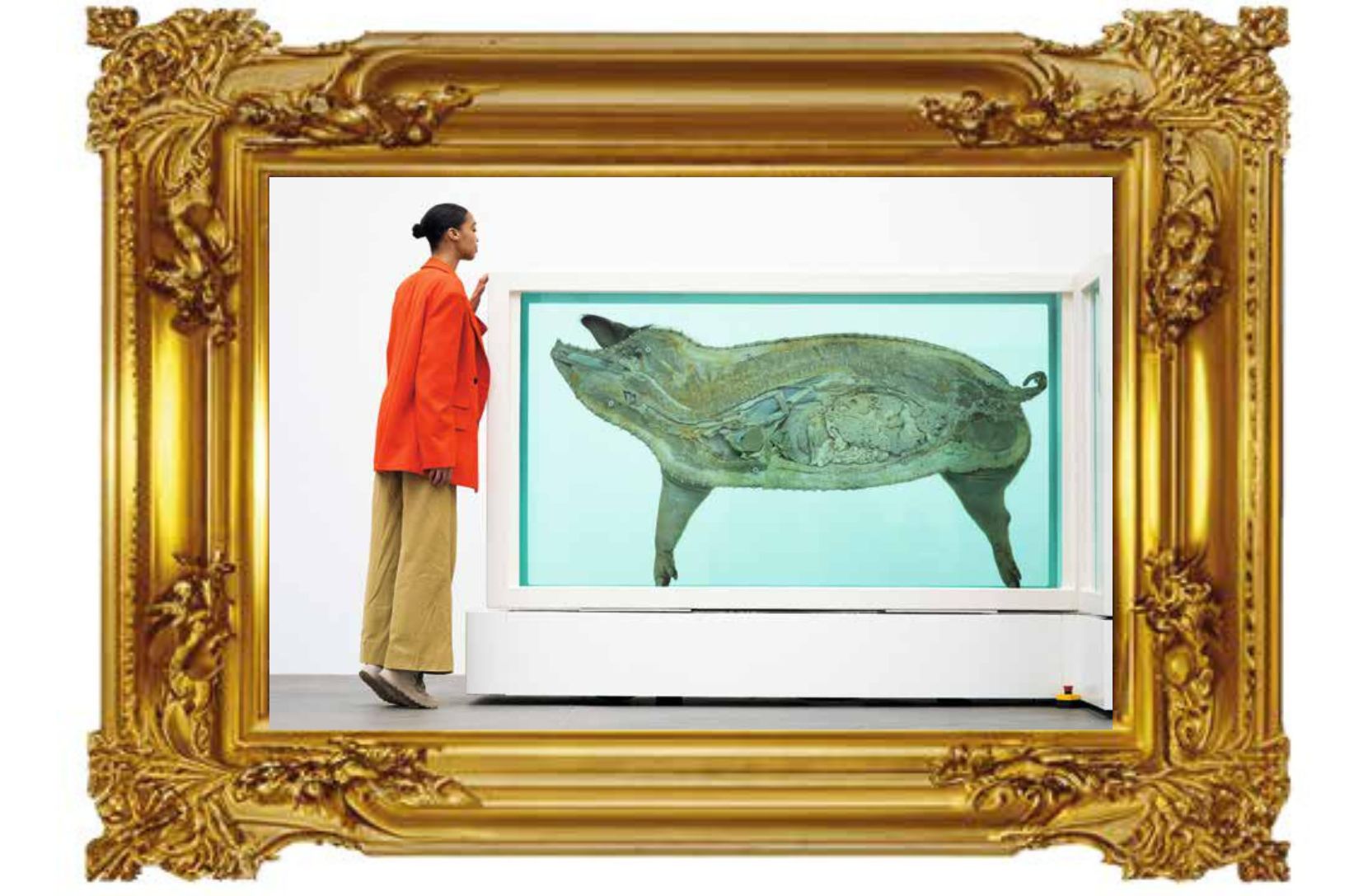 This Little Piggy Went to Market, this Little Piggy Stayed Home, 1996, de Damien Hirst