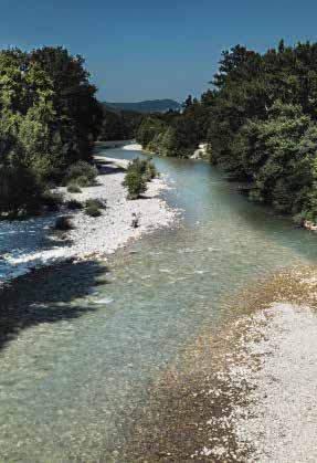 La Drôme, à Saillans