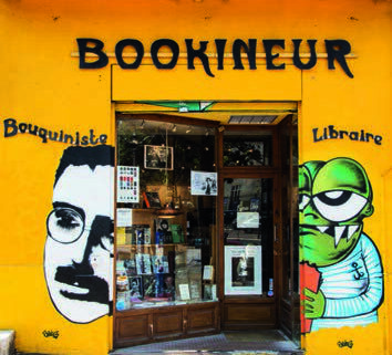 Store windows are turned into creative spaces